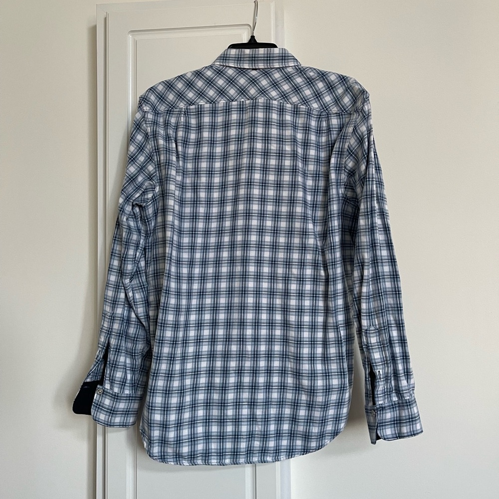 Rag Bone Button Down Checkered Shirt - image 4